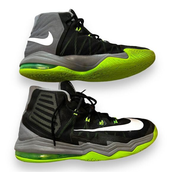 Nike Mens Sneaker Shoes Air Max Audacity 2016 843884-002 Black Green Size 13 main image 7